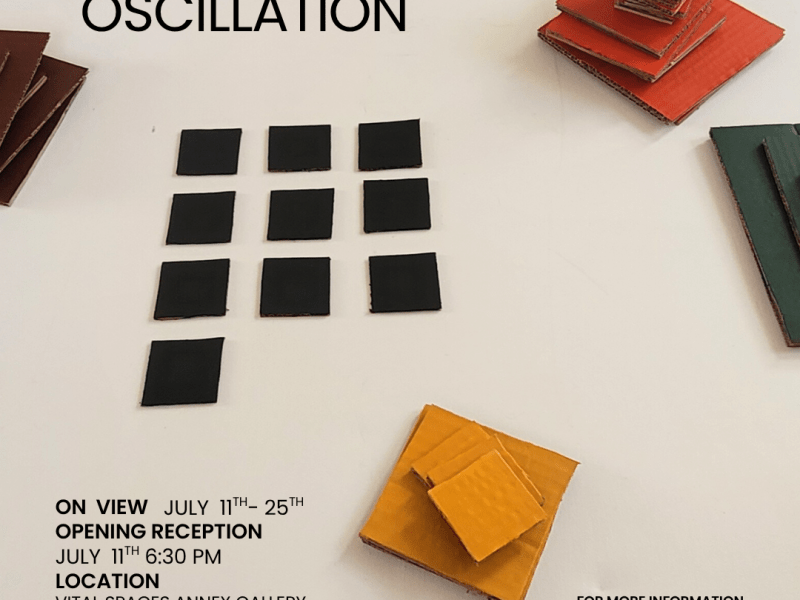 Calendar Time! Oscillation Exhibition&nbsp;Opening